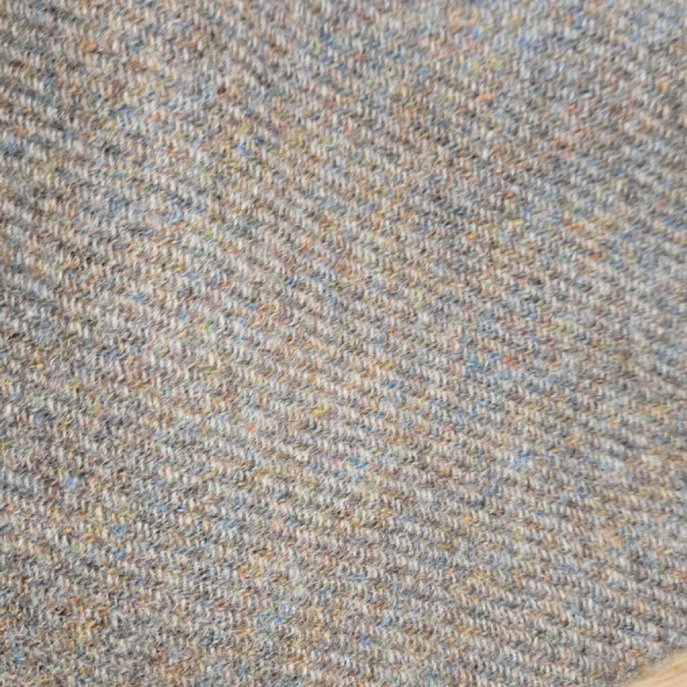Vintage Hunters Run Brown wool tweed or herringbone skirt, size S/4 - Picture 4 of 8